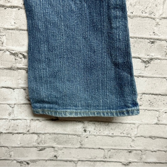 Levi's Jeans Flare Fit Kids 4 Regular Jeans Sparkle Buttons Flap Pockets - Picture 9 of 14